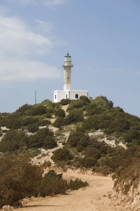 Framed Print : Lighthouse at Cape Lefkatas Framed Print : Lighthouse at Cape Lefkatas