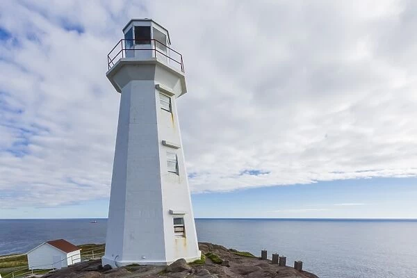 The lighthouse at Cape Spear National Historic Site, St. Johns, Newfoundland, Canada, North America