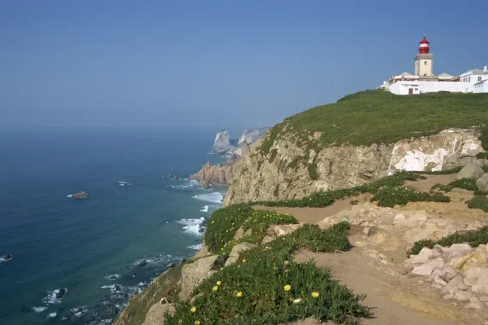 Framed Print : Lighthouse and coast at Cabo da Roca Framed Print : Lighthouse and coast at Cabo da Roca
