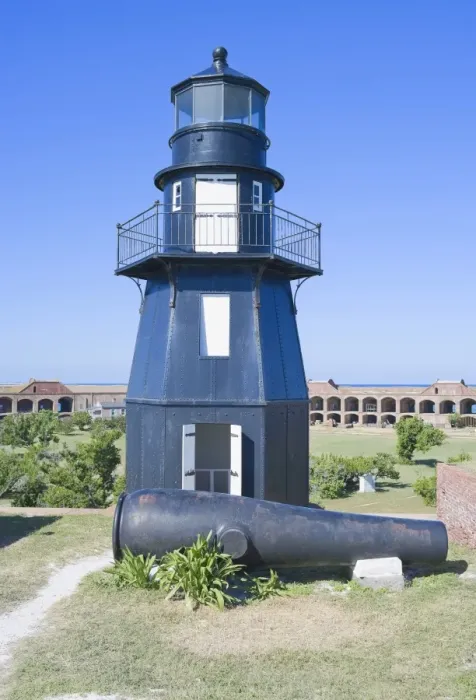 Framed Print : Lighthouse, Fort Jefferson, Dry Tortugas National Park, Florida, United States of America Framed Print : Lighthouse, Fort Jefferson, Dry Tortugas National Park, Florida, United States of America