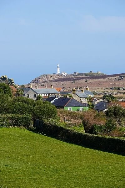 Lighthouse, Isles of Scilly, England, United Kingdom, Europe