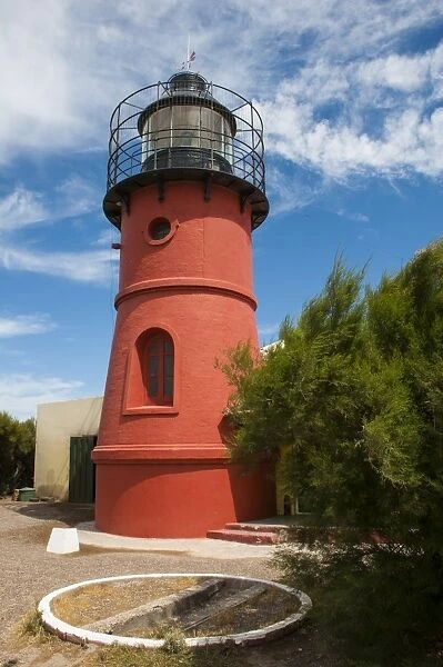 Lighthouse, Peninsula Valdez (Peninsula Valdes), UNESCO World Heritage Site, Argentina, South America