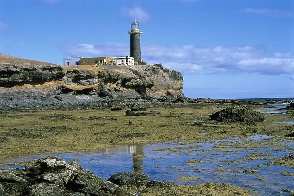 Lighthouse, Punta de Jandia, Fuerteventura, Canary Islands, Spain, Atlantic, Europe