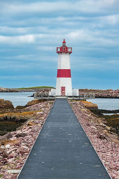 Lighthouse of St. Pierre, Territorial Collectivity of Saint-Pierre and Miquelon, Overseas Collectivity of France, North America