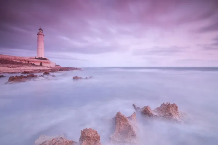 Framed Print : Lighthouse at sunset, Capo Granitola, Campobello di Mazara, province of Trapani, Sicily Framed Print : Lighthouse at sunset, Capo Granitola, Campobello di Mazara, province of Trapani, Sicily