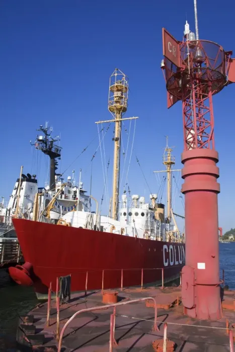 Framed Print : Lightship at the Columbia River Maritime Museum in Astoria, Oregon, United States of America