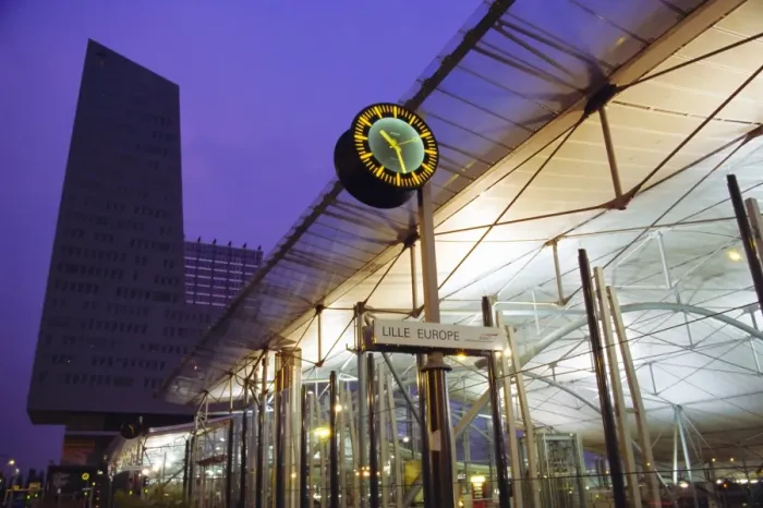 Framed Print : Lille Rail Station, Lille, France, Europe Framed Print : Lille Rail Station, Lille, France, Europe