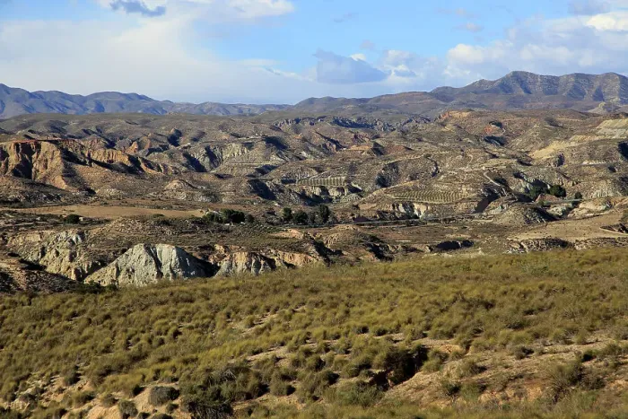 Framed Print : Limestone desert landscape, Paraje Natural de Karst en Yesos de Sorbas, Almeria, Andalusia, Spain, Europe Framed Print : Limestone desert landscape, Paraje Natural de Karst en Yesos de Sorbas, Almeria, Andalusia, Spain, Europe