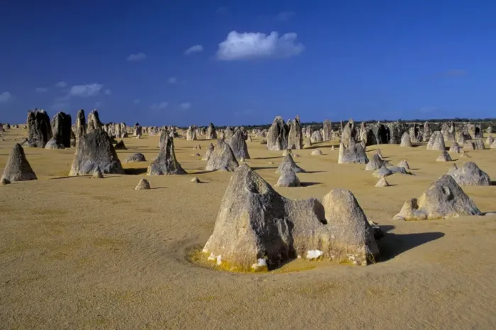 Framed Print : Limestone pillars in the Pinnacles Desert, Nambung National Park, Western Australia Framed Print : Limestone pillars in the Pinnacles Desert, Nambung National Park, Western Australia
