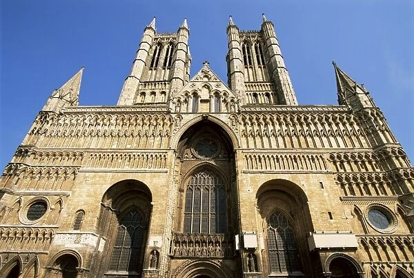 Lincoln Cathedral, Lincoln, Lincolnshire, England, United Kingdom, Europe