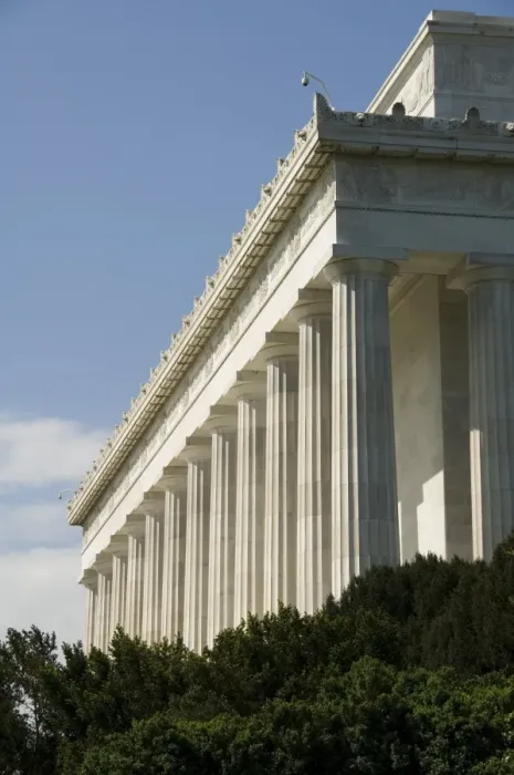 Framed Print : Lincoln Memorial, Washington D Framed Print : Lincoln Memorial, Washington D