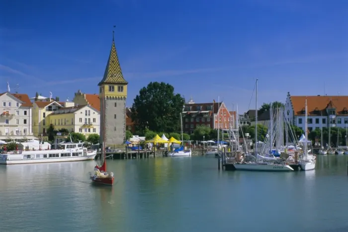 Framed Print : Lindau, Lake Constance Framed Print : Lindau, Lake Constance