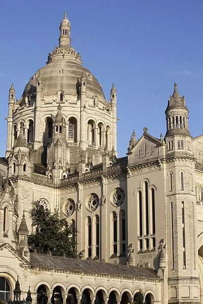 Lisieux basilica, Lisieux, Calvados, Normandy, France, Europe