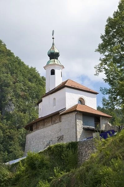 Little church in Kamnik, Slovenia, Europe