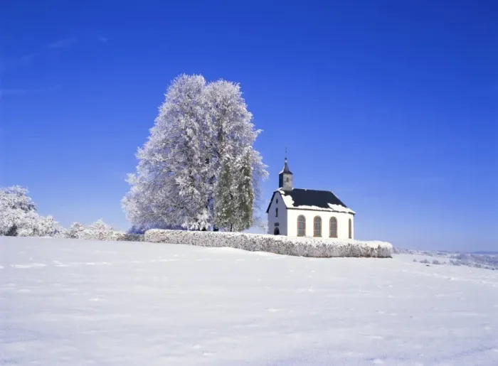 Framed Print : Little church near Losheim Framed Print : Little church near Losheim