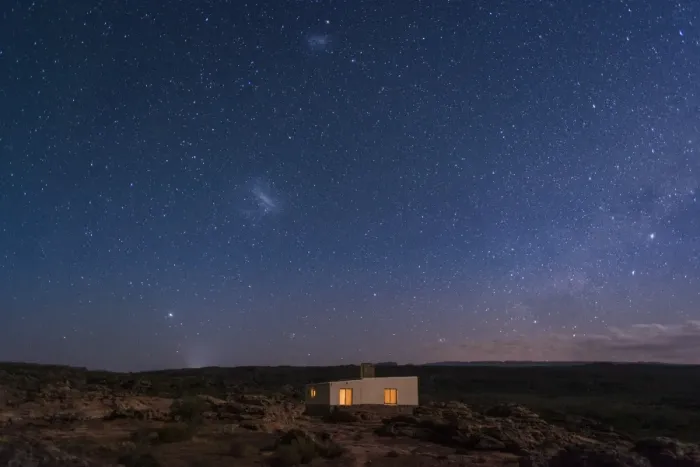 Framed Print : A little house under a sky full of stars in the Cederberg, Western Cape, South Africa Framed Print : A little house under a sky full of stars in the Cederberg, Western Cape, South Africa