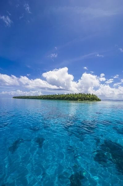 Little islet in the Ant Atoll, Pohnpei, Micronesia, Pacific