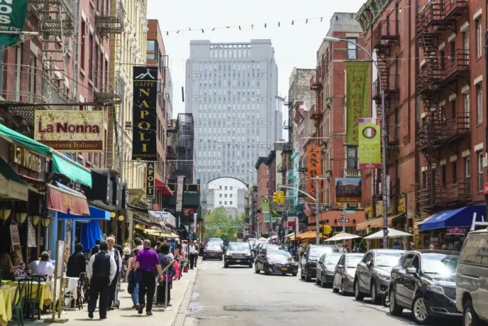 Framed Print : Little Italy, Manhattan, New York City, United States of America, North America Framed Print : Little Italy, Manhattan, New York City, United States of America, North America