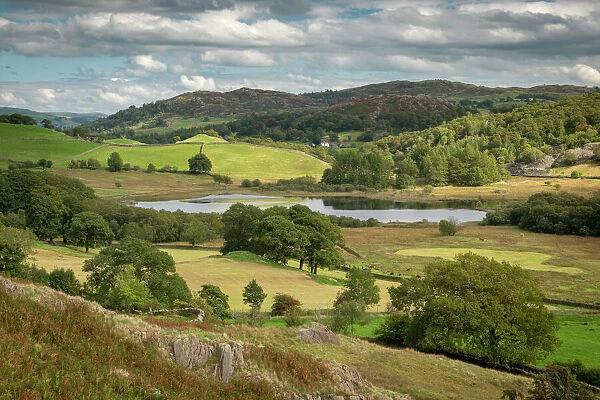 Little Langdale Valley in the Lake District National Park, UNESCO World Heritage Site
