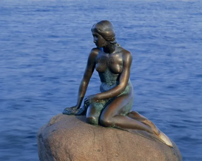 Framed Print : Little Mermaid, Copenhagen, Denmark, Europe Framed Print : Little Mermaid, Copenhagen, Denmark, Europe