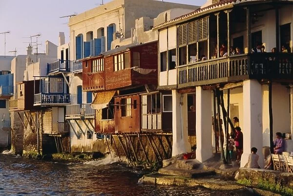 Little Venice in the Alefkandra district of the old town