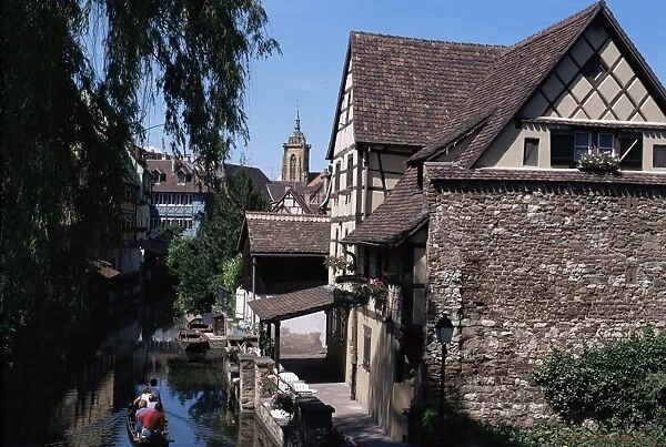Little Venice, Colmar, Alsace, France, Europe