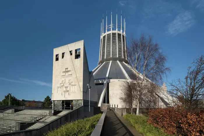 Framed Print : Liverpool Metropolitan Cathedral (Metropolitan Cathedral of Christ the King), Liverpool City Centre, Liverpool, Merseyside, England, United Kingdom, Europe Framed Print : Liverpool Metropolitan Cathedral (Metropolitan Cathedral of Christ the King), Liverpool City Centre, Liverpool, Merseyside, England, United Kingdom, Europe