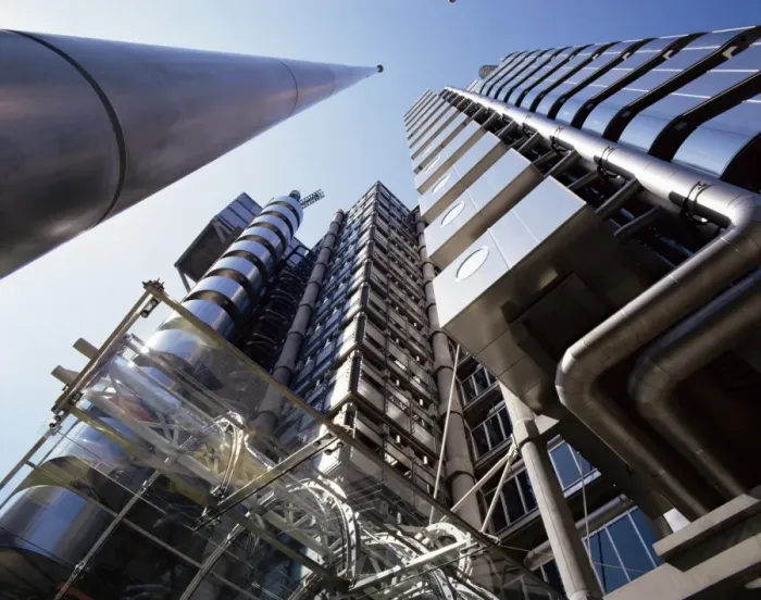 Framed Print : Lloyds Building, architect Richard Rogers, City of London, London, England Framed Print : Lloyds Building, architect Richard Rogers, City of London, London, England