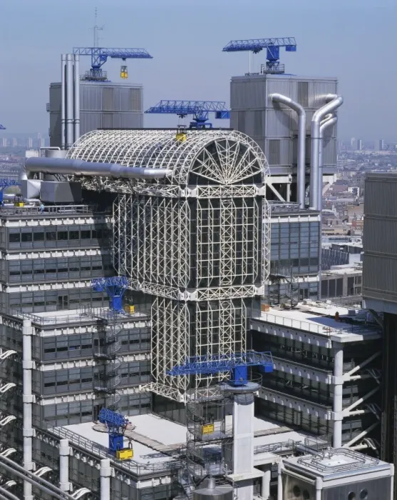 Framed Print : The Lloyds Building, designed by Richard Rogers, City of London, London Framed Print : The Lloyds Building, designed by Richard Rogers, City of London, London