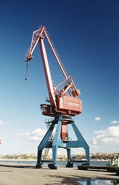 Loading crane at Port Santurtzi