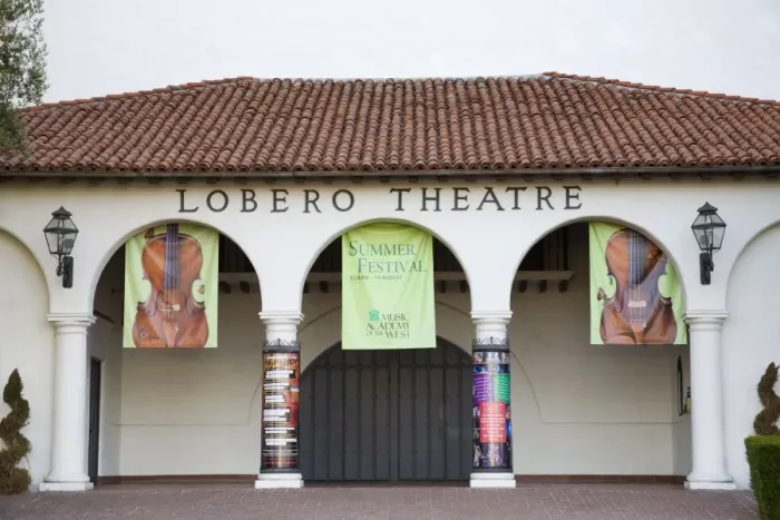 Framed Print : Lobero Theatre, Santa Barbara, California, United States of America, North America