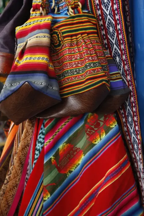 Framed Print : Local carpets made of llama and alpaca wool for sale at the market, Cuzco, Peru, South America Framed Print : Local carpets made of llama and alpaca wool for sale at the market, Cuzco, Peru, South America