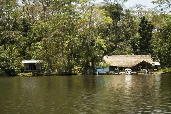Local housing, Tortuguero National Park, Costa Rica, Central America