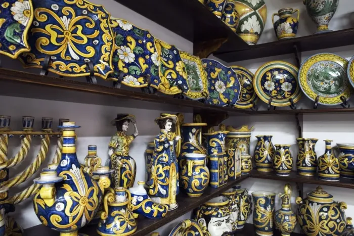 Framed Print : Locally made ceramics, Caltagirone, Sicily, Italy, Europe Framed Print : Locally made ceramics, Caltagirone, Sicily, Italy, Europe