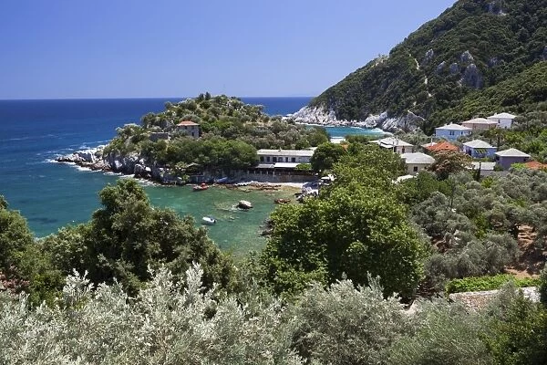Location for the film Mamma Mia!, Damouchari, Pelion Peninsula, Thessaly, Greece, Europe