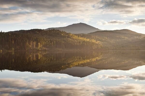 Loch Garry in the Scottish Highlands, Scotland, United Kingdom, Europe