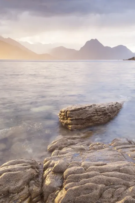 Framed Print : Loch Scavaig and the Cuillin Hills on the Isle of Skye, Inner Hebrides, Scotland, United Kingdom, Europe Framed Print : Loch Scavaig and the Cuillin Hills on the Isle of Skye, Inner Hebrides, Scotland, United Kingdom, Europe