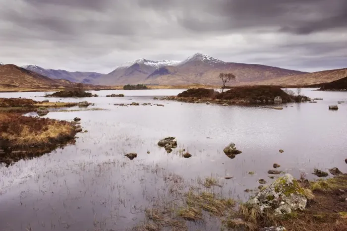 Framed Print : Lochan na h Achlaise and Black Mount, Rannoch Moor, Highland, Scotland Framed Print : Lochan na h Achlaise and Black Mount, Rannoch Moor, Highland, Scotland