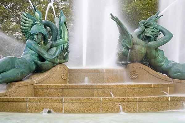 Logan Square Fountain, Parkway Museum District, Philadelphia, Pennsylvania