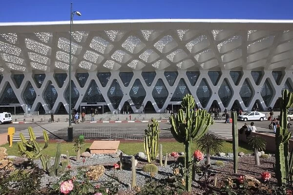 LOM4890. Airport, Marrakech, Morocco, North Africa, Africa