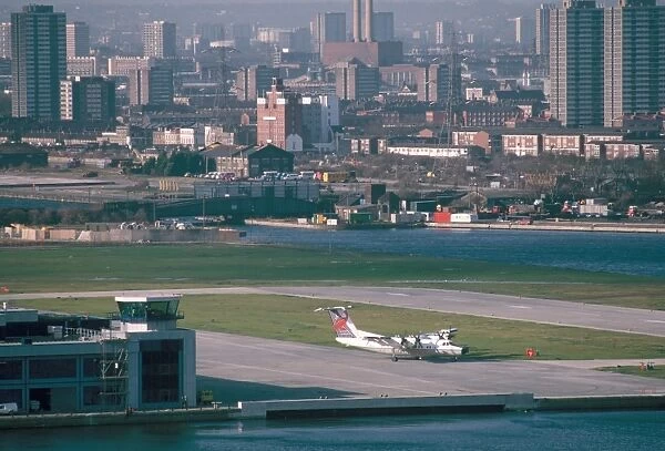 London City Airport, Docklands, London, England, United Kingdom, Europe
