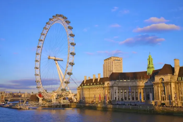 Framed Print : The London Eye, London, England, United Kingdom, Europe