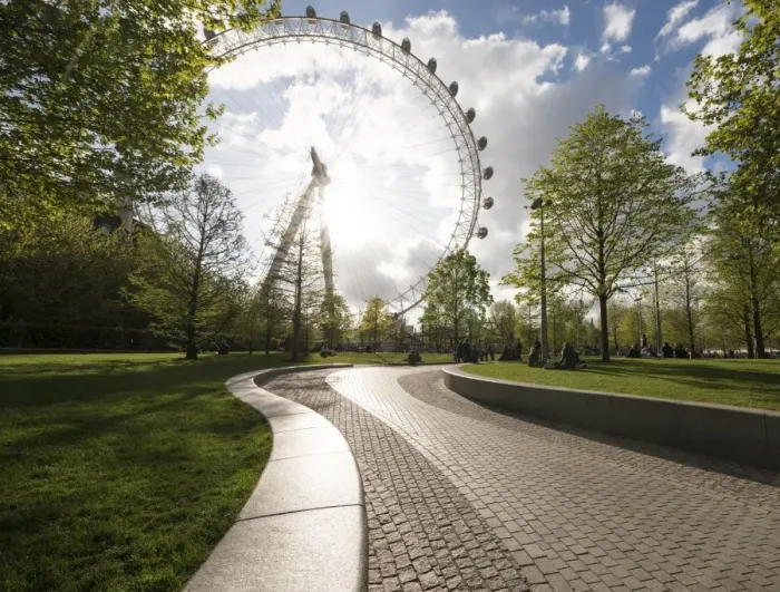 Framed Print : London Eye, South Bank, London, England, United Kingdom, Europe
