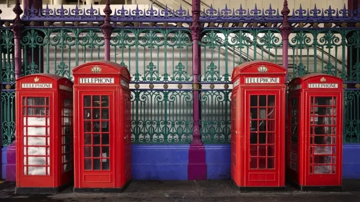 Framed Print : London red phone boxes, Smithfield Market, London, England, United Kingdom, Europe Framed Print : London red phone boxes, Smithfield Market, London, England, United Kingdom, Europe