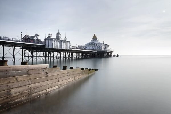 Long exposure image of Eastbourne Pier, Eastbourne, East Sussex, England, United Kingdom