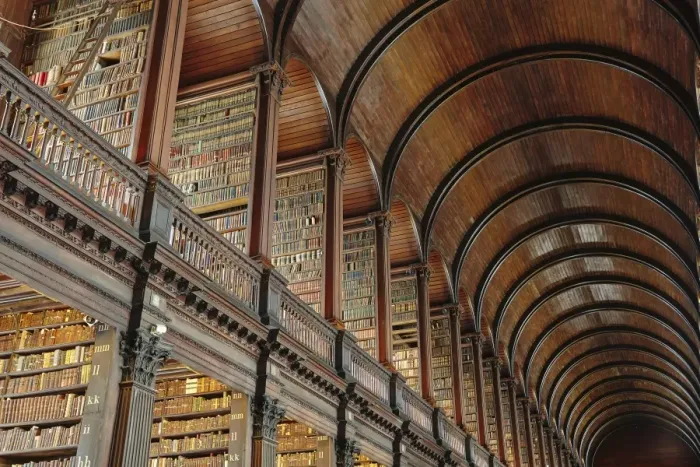 Framed Print : The Long Room in the library of Trinity College, Dublin, Republic of Ireland, Europe Framed Print : The Long Room in the library of Trinity College, Dublin, Republic of Ireland, Europe