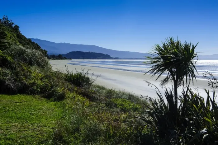 Framed Print : Long sandy beach, Abel Tasman National Park, South Island, New Zealand, Pacific Framed Print : Long sandy beach, Abel Tasman National Park, South Island, New Zealand, Pacific