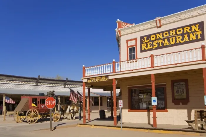 Framed Print : Longhorn Restaurant, Tombstone, Cochise County, Arizona, United States of America
