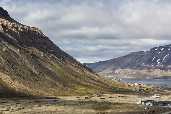 Longyearbyen, Spitsbergen Island, Svalbard Archipelago, Norway, Scandinavia, Europe