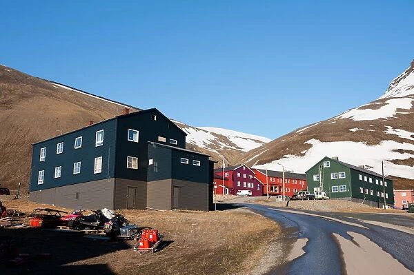 Longyearbyen, Spitzbergen, Svalbard Islands, Norway, Scandinavia, Europe